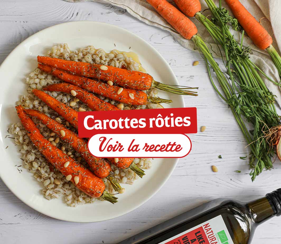 Recette-ingrédients-carottes-roties Page de contenu