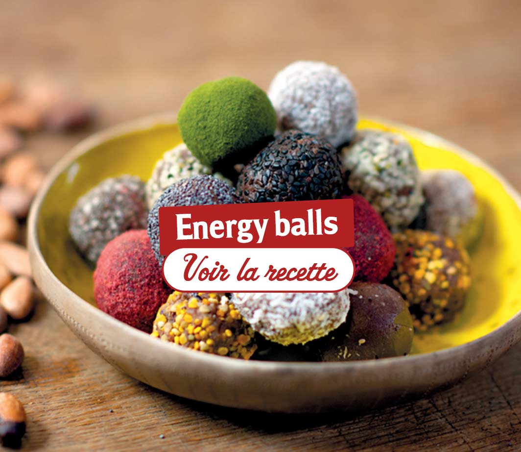 Recette-ingrédients-energy-balls Page de contenu