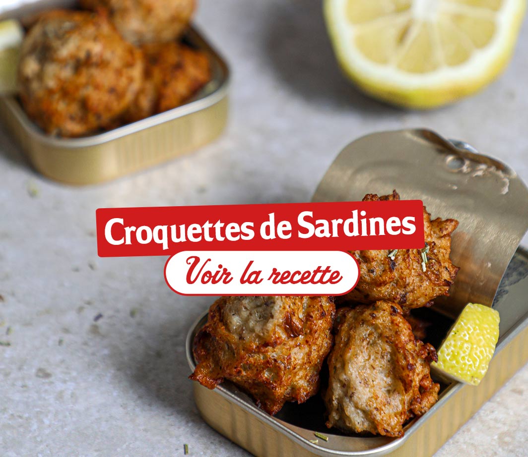 Recette-ingrédients-croquettes-sardines Page de contenu