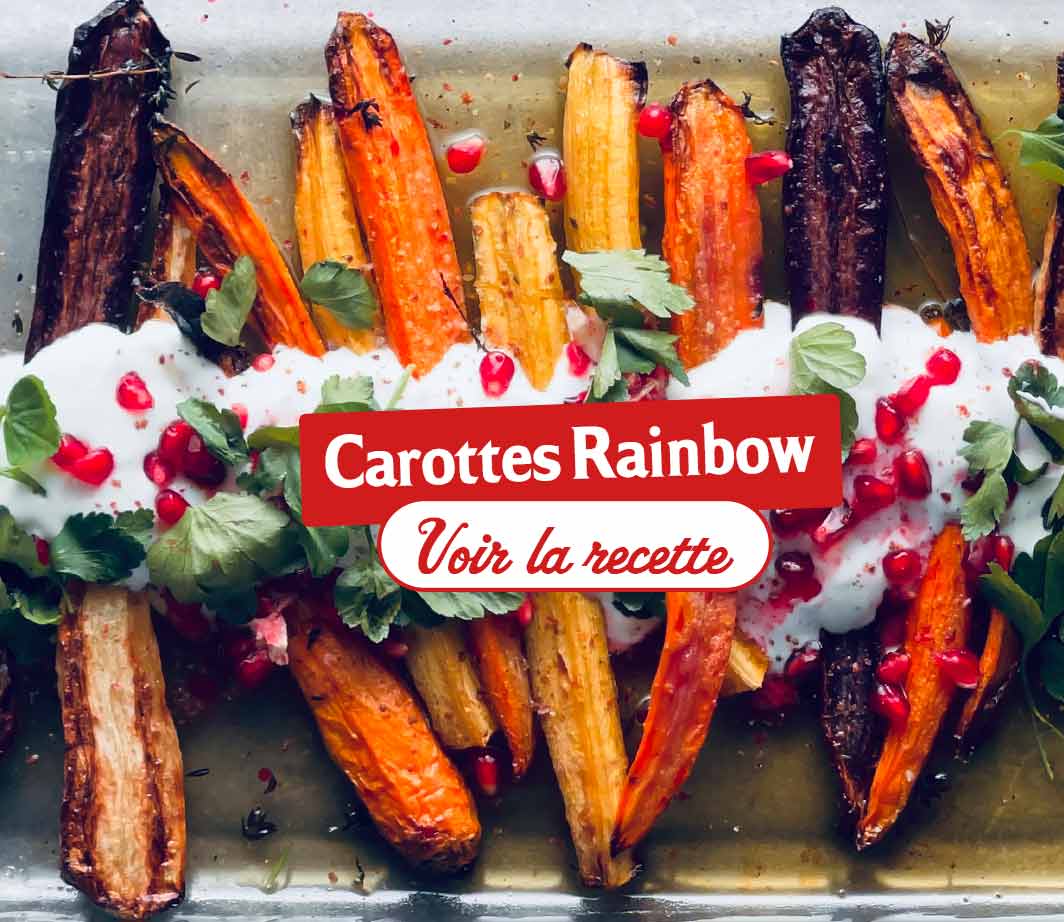 Recette-ingrédients-carottes-rainbow Page de contenu