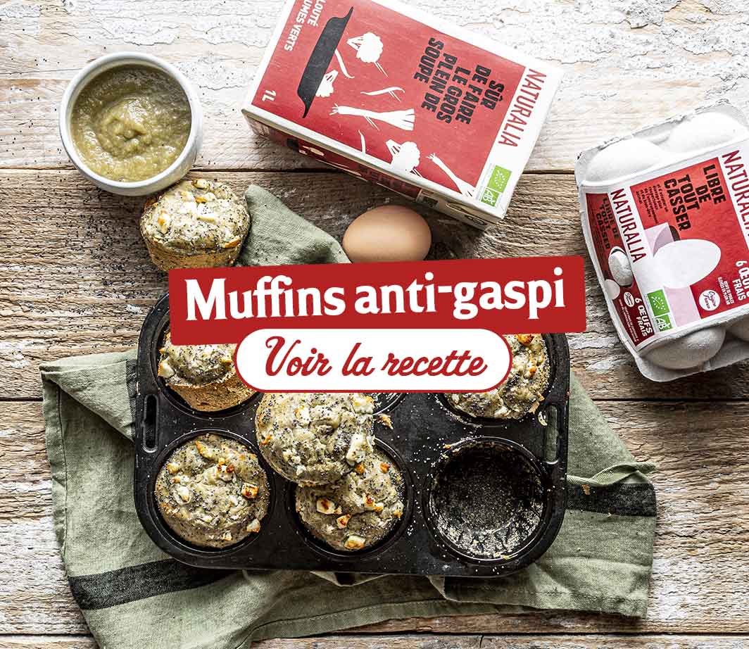 Recette-ingrédients-muffins Page de contenu