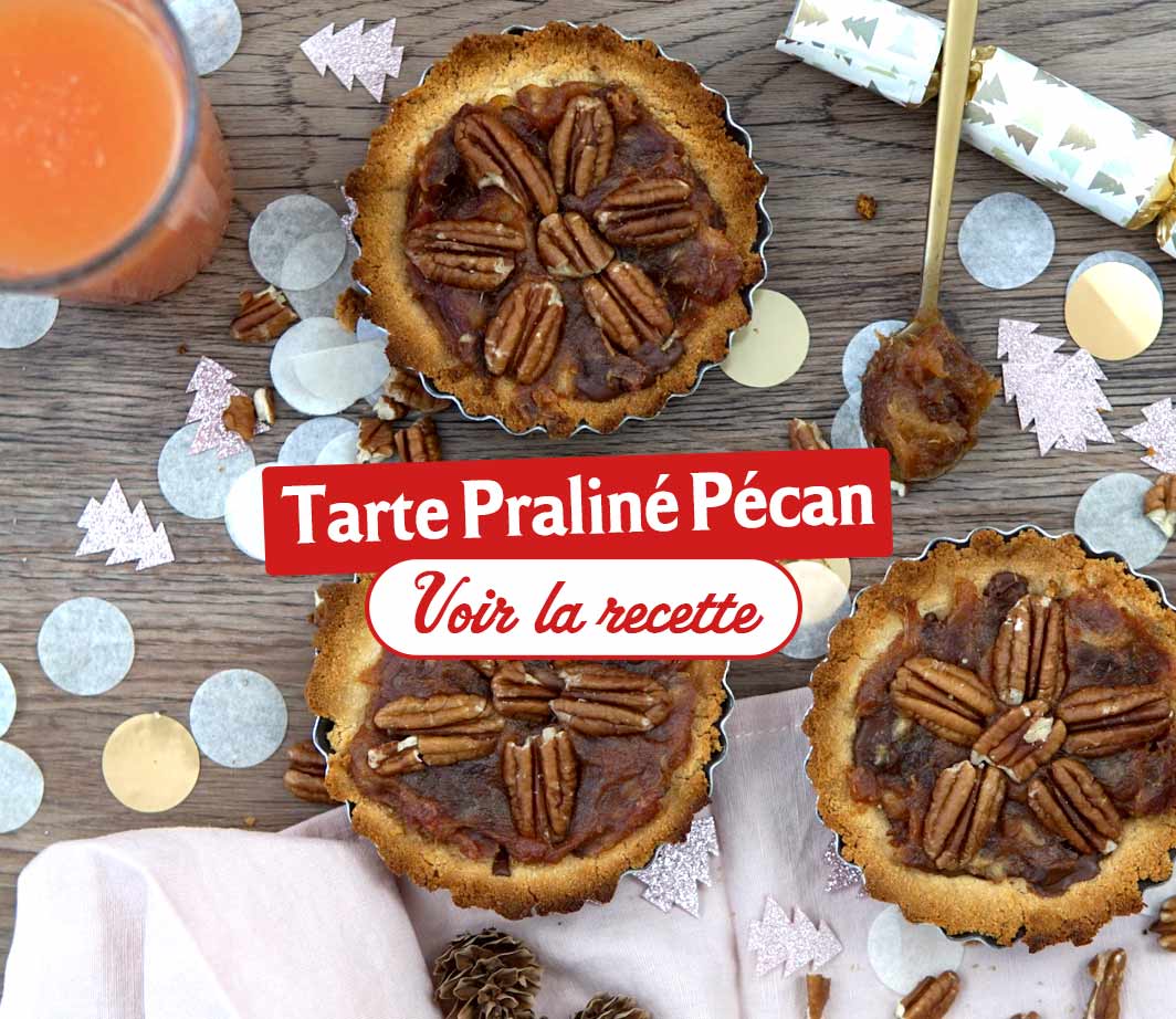 Recette-ingrédients-tarte-pecan Page de contenu