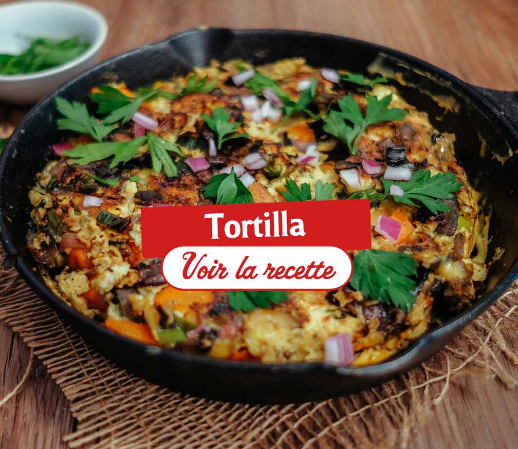 Recette-ingrédients-tortilla Page de contenu