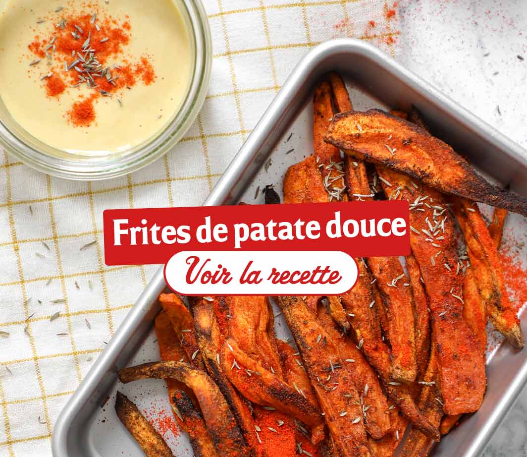 Recette-ingrédients-frites-de-patate-douce Page de contenu