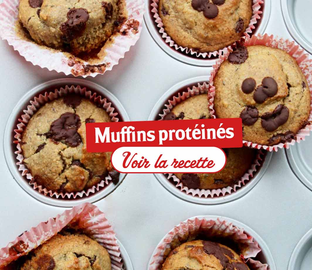 Recette-ingrédients-muffins-protéinés Page de contenu