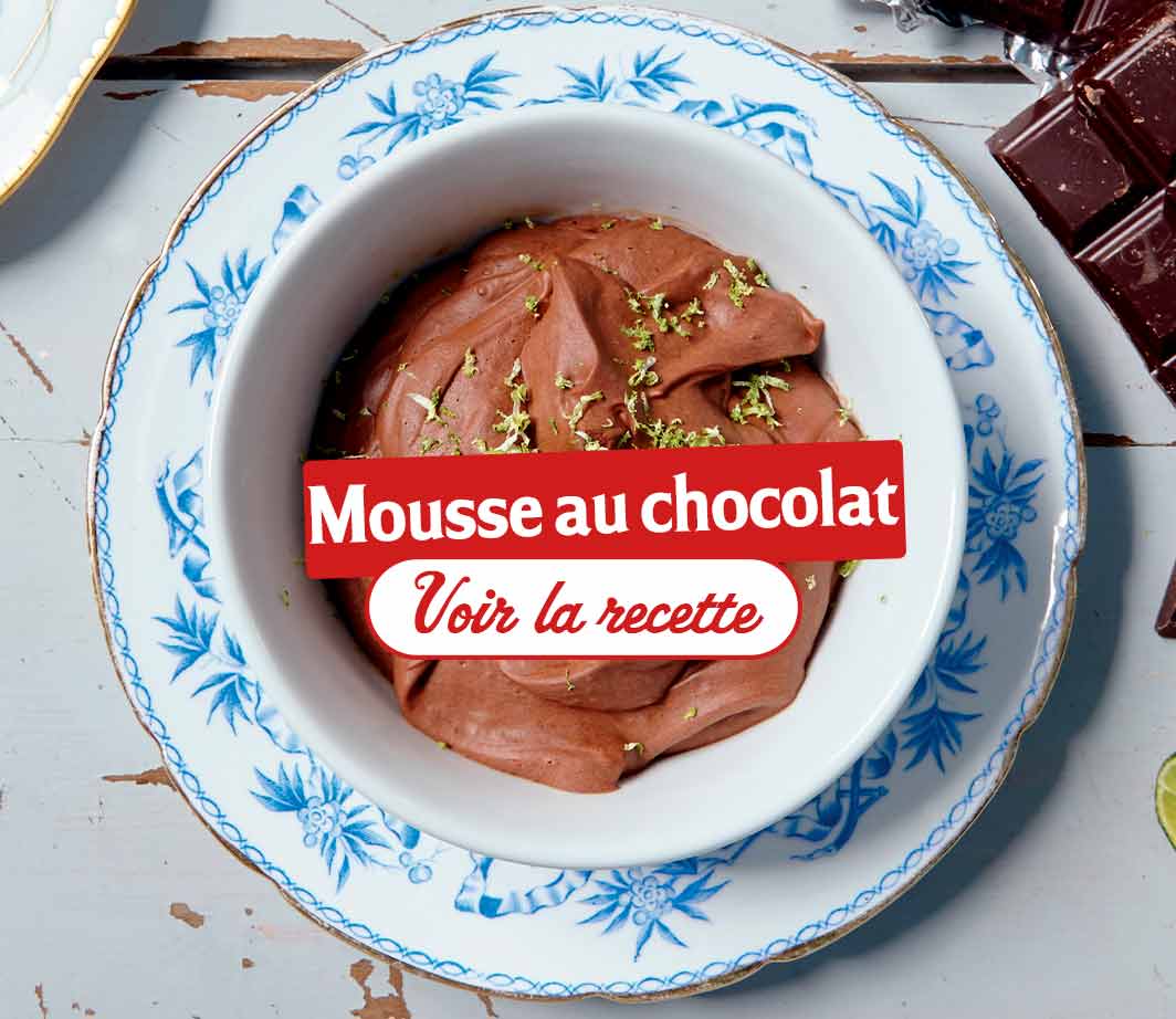 Recette-ingrédients-mousse-chocolat Page de contenu