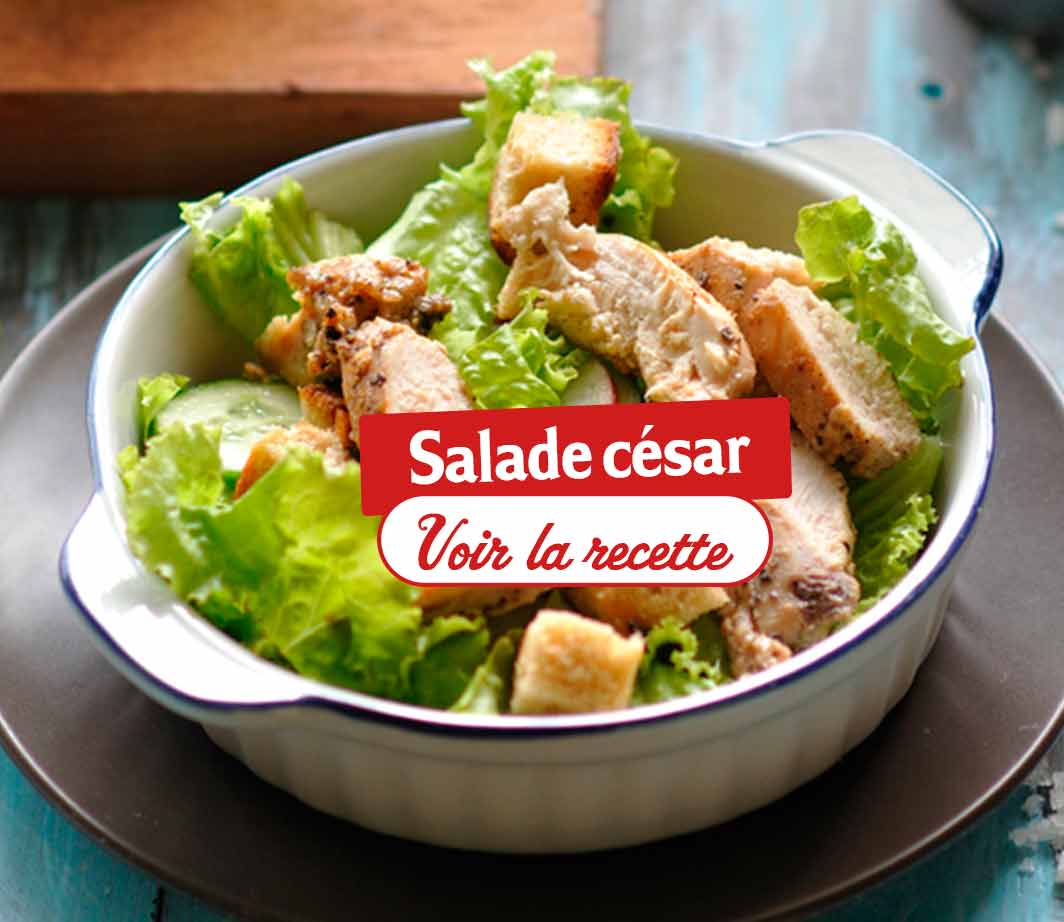 Recette-ingrédients-salade-cesar Page de contenu