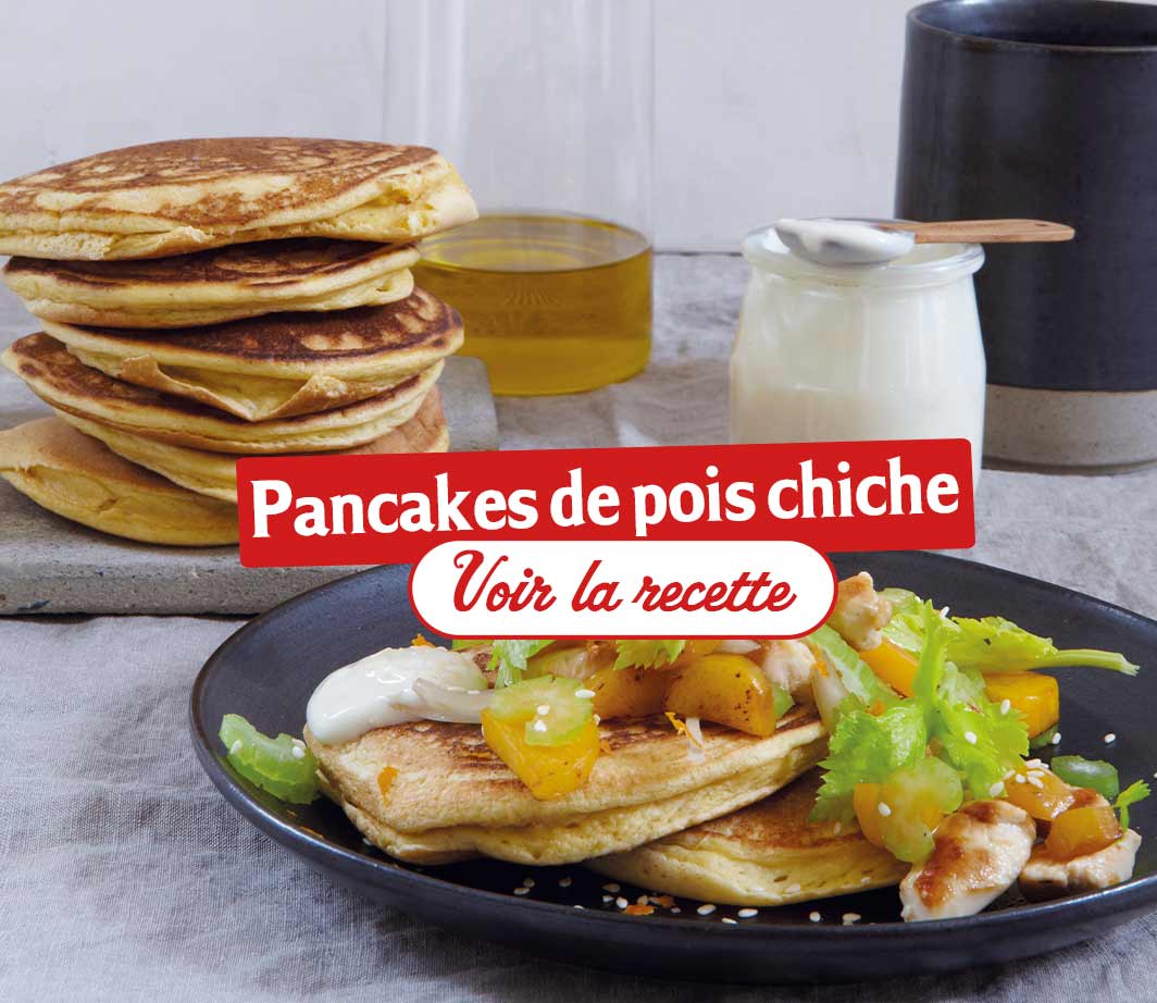 Recette-ingrédients-pancake-de-pois-chiche Page de contenu