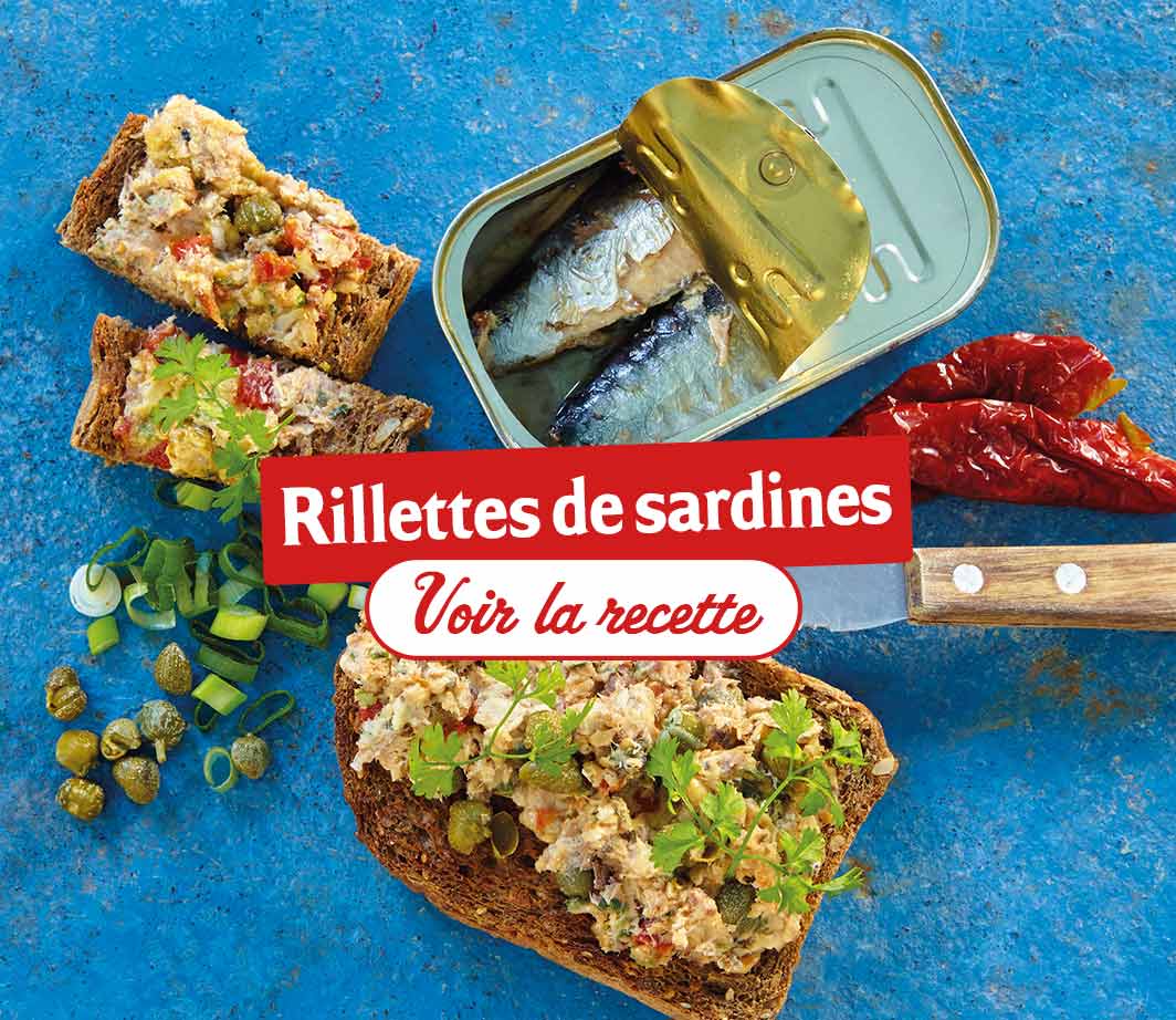 Recette-ingrédients-rillettes-de-sardines Page de contenu