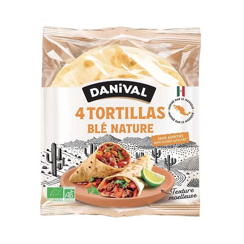 Danivel Tortillas de Blé Bio 300g