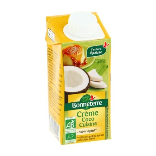 Crème de coco cuisine Bio 20cl