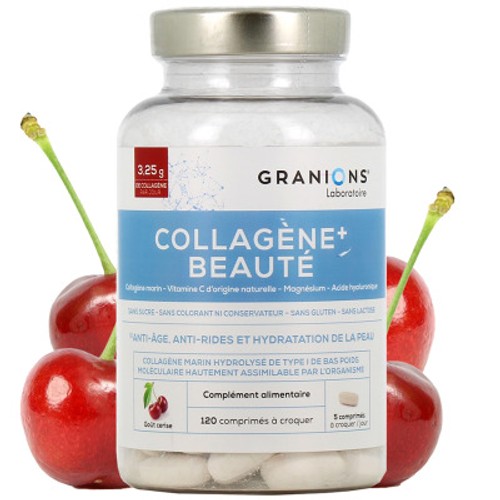 Granions Collagène à Croquer Cerise 120g