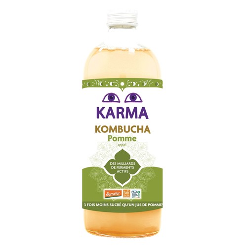 Karma Kombucha pomme 1L