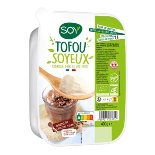 Soy Tofou Soyeux Bio 400g