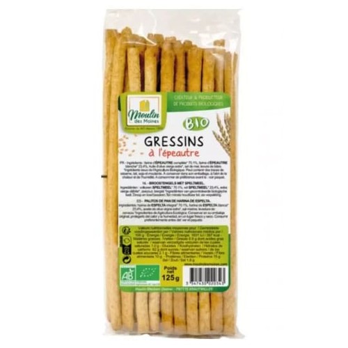 Moulin des Moines Gressins d'épeautre 125g