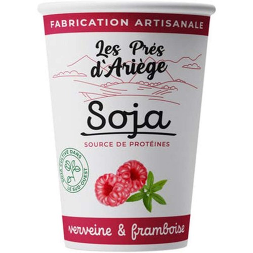 Les Prés d'Ariège Soja Verveine & Framboise 400g