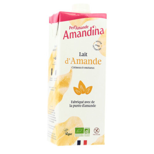 Perlamande Lait d'Amandes Bio 1L