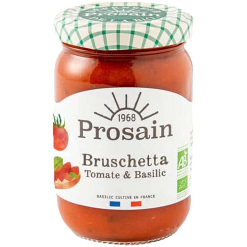 Prosain Sauce Brushetta Tomate & Basilic 190g