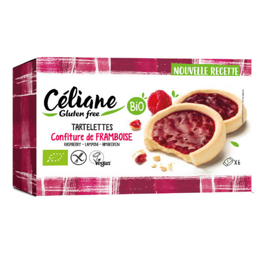 Recettes De Celiane Tartelettes Framboise Sans Gluten 130G Bio