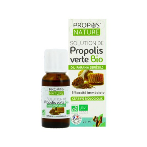 Propos Nature Solution de Propolis Verte Bio 20ml