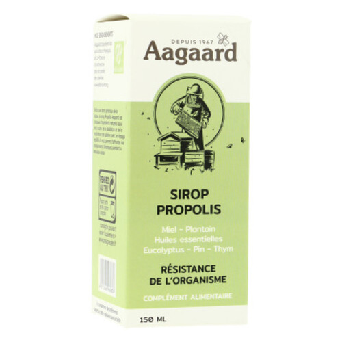 Aagaard Sirop À La Propolis 150Ml