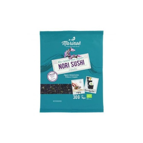 Marinoe Algues Nori Plaques Sushi 30g
