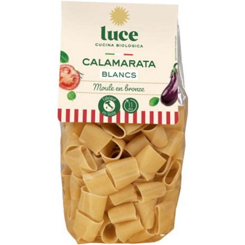 Luce Pâtes Calamarata Blancs Bio 500g