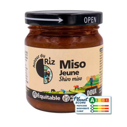 Autour du Riz Miso jeune Pasteurisé 200g