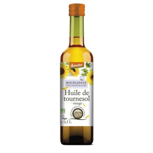 Bio Planète Huile de Tournesol Demeter 50cl