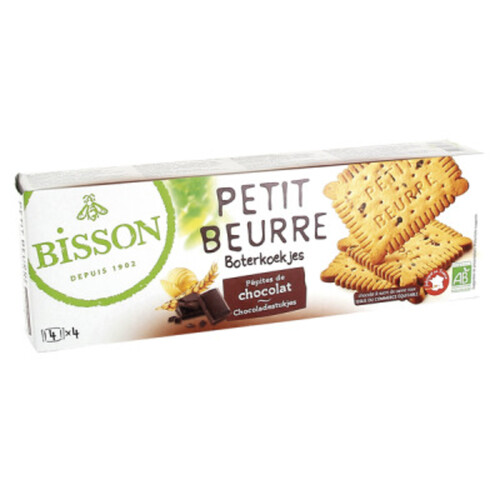 Bisson Petit Beurre Pépites de Chocolat 150g