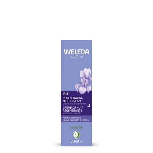 Weleda Iris Crème Nuit Hydratante Réconfortante - 30ml