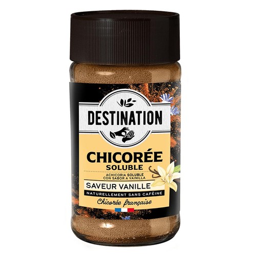 Destination Café Chicorée soluble vanille Bio 100g