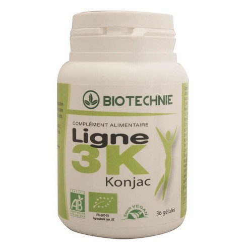 Biotechnie Konjac 36 gélules