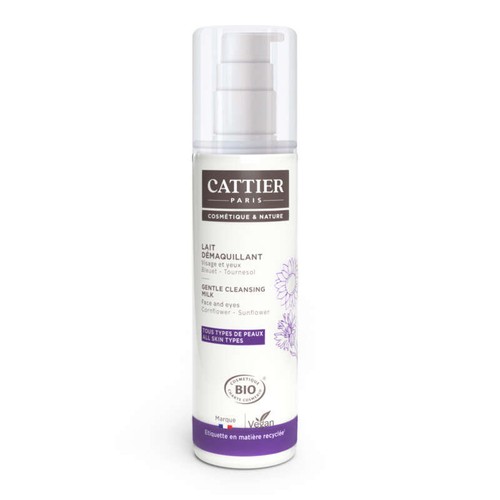 Cattier Lait Démaquillant Bio 200ml