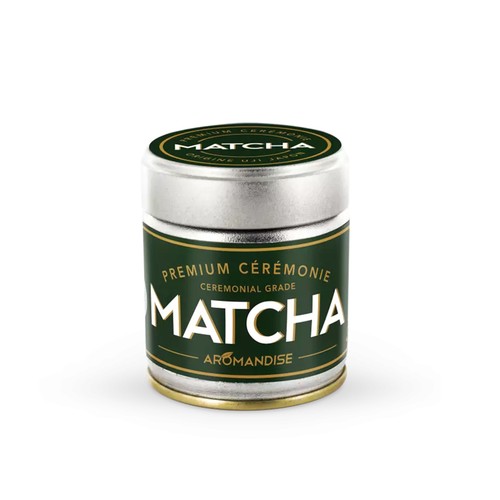 Aromandise Thé Vert Matcha de Cérémonie Bio 30g