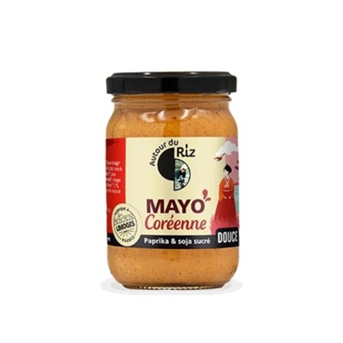 Autour du Riz Mayo Coréenne Paprika & Soja Sucré 180g