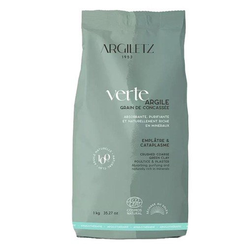 Argiletz Argile Verte Grain de Concassée 1kg