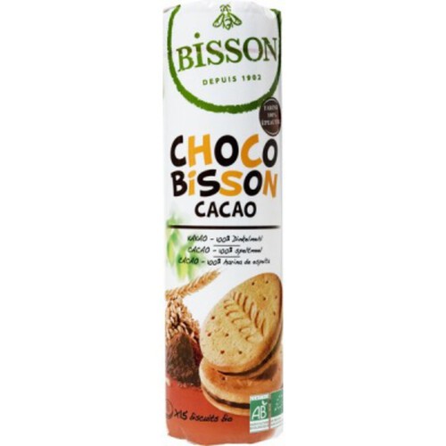 Bisson Biscuits au chocolat et à la farine 100% épeautre biologique