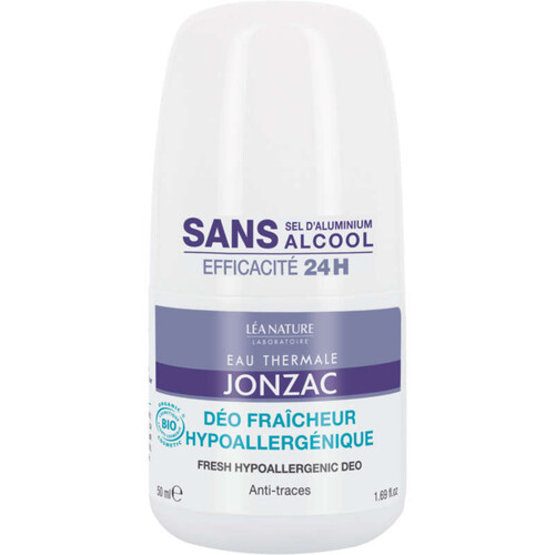 Jonzac Déodorant Fraîcheur Hypoallergénique 50ml