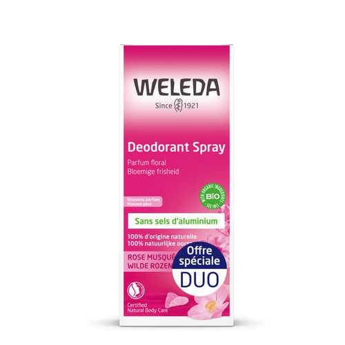 Duo Déodorant à la Rose BIO - 2 x 100 ml
