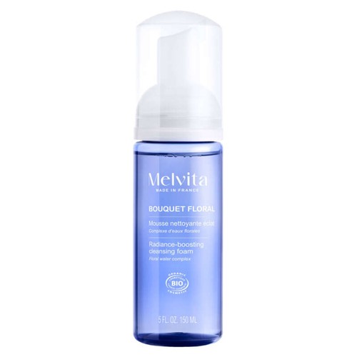 Melvita Bouquet Floral Mousse Nettoyante Eclat 150ml