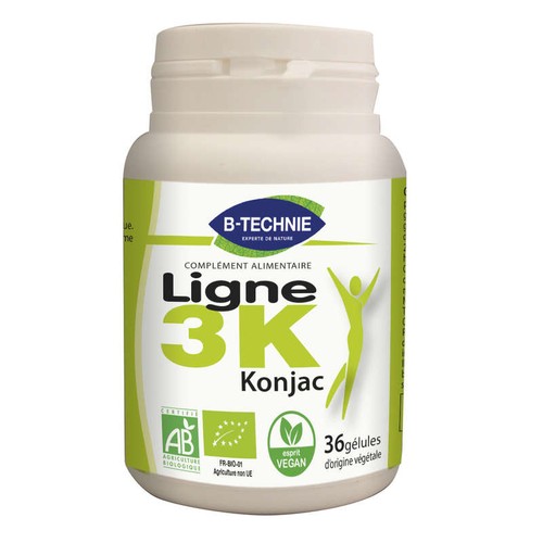 Biotechnie Konjac 36 gélules