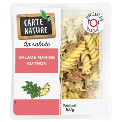 Carte Nature Salade pâtes thon 160g