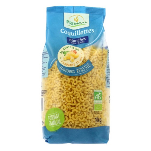 Primeal Coquillettes Blanches Bio 1kg