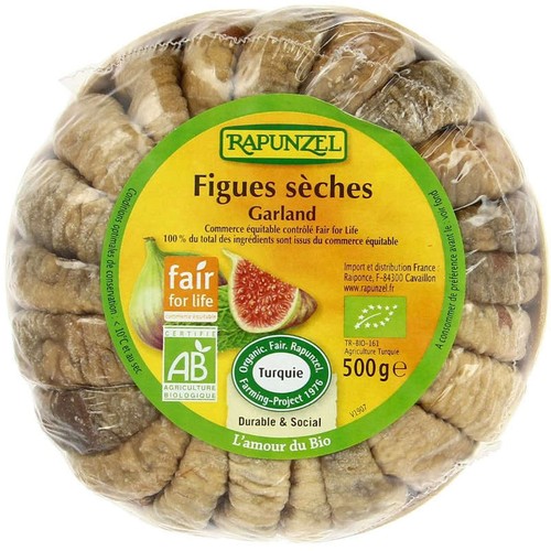 Rapunzel Figues Sèches Garland Bio 500G