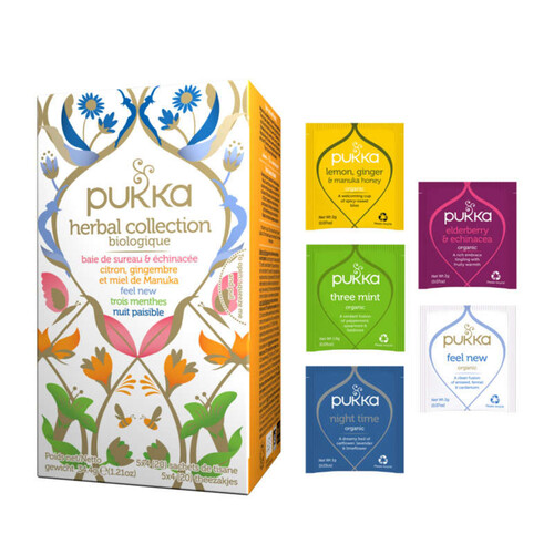 Pukka Infusions Herbal Collection Bio 20 sachets 34g