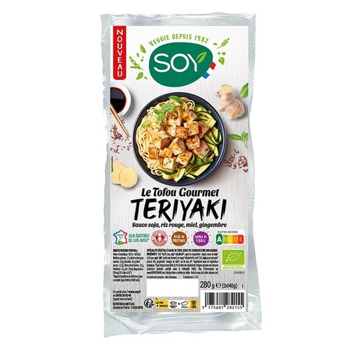 Soy Tofou Gourmet Teriyaki 280g