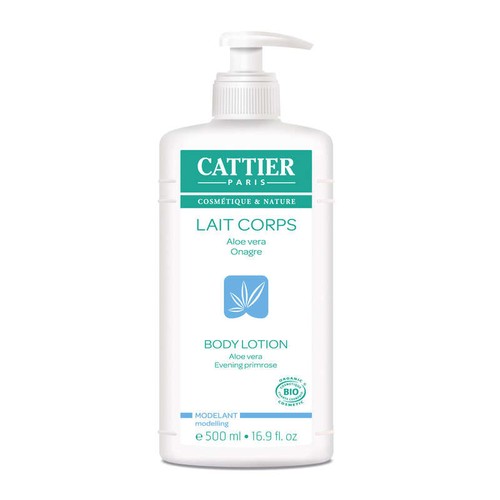 Cattier Lait Corps Aloe Vera Bio 500ml