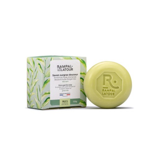 Rampal Latour Savon rond Thé Vert 125g
