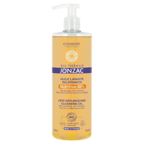 Eau Thermale Jonzac Nutritive ATO+ Huile Lavante Relipidante Bio 500ml